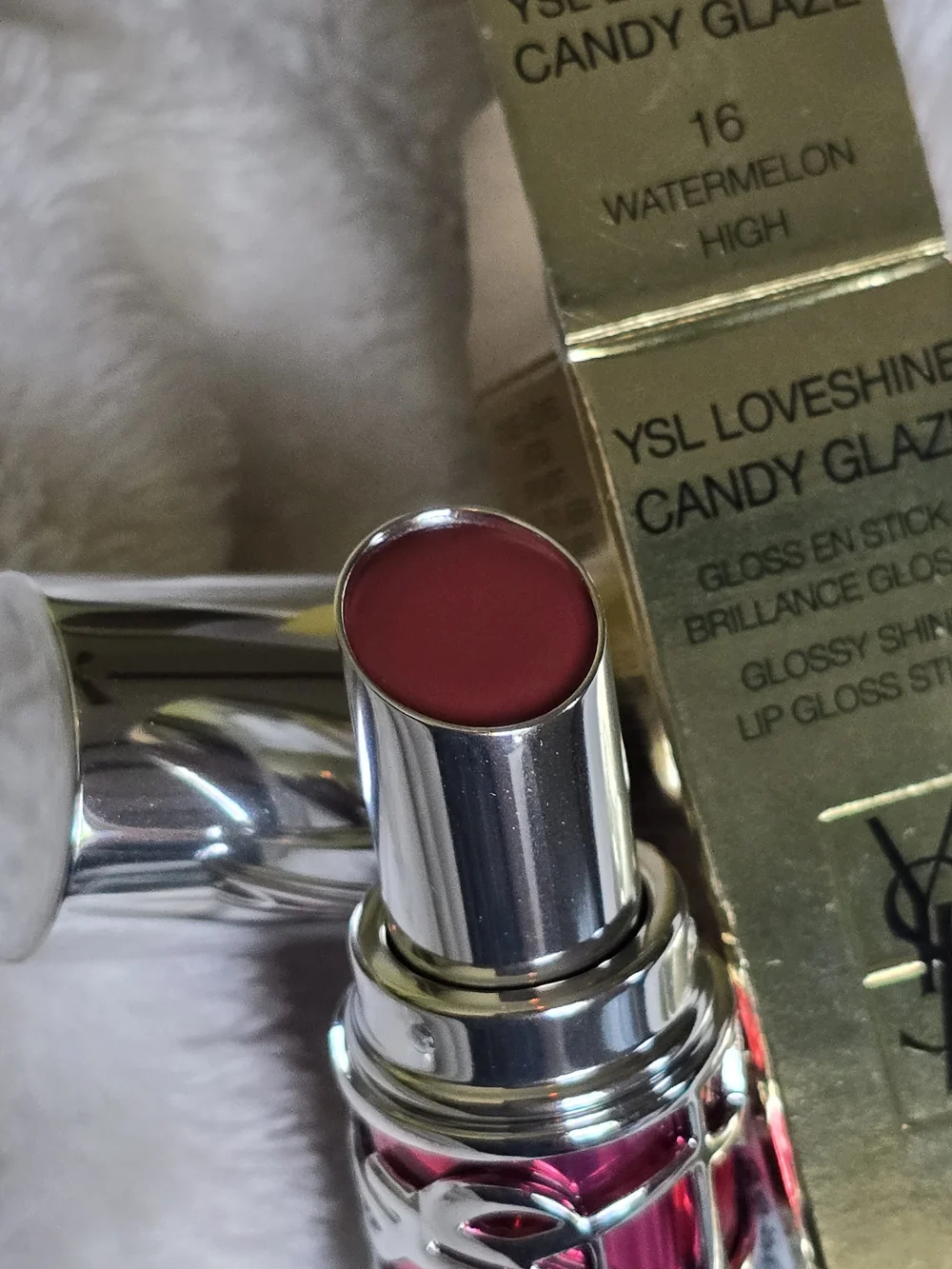 Ysl Loveshine Candy Glaze Lip Gloss Stick 16 Watermelon High PRICE FIRM